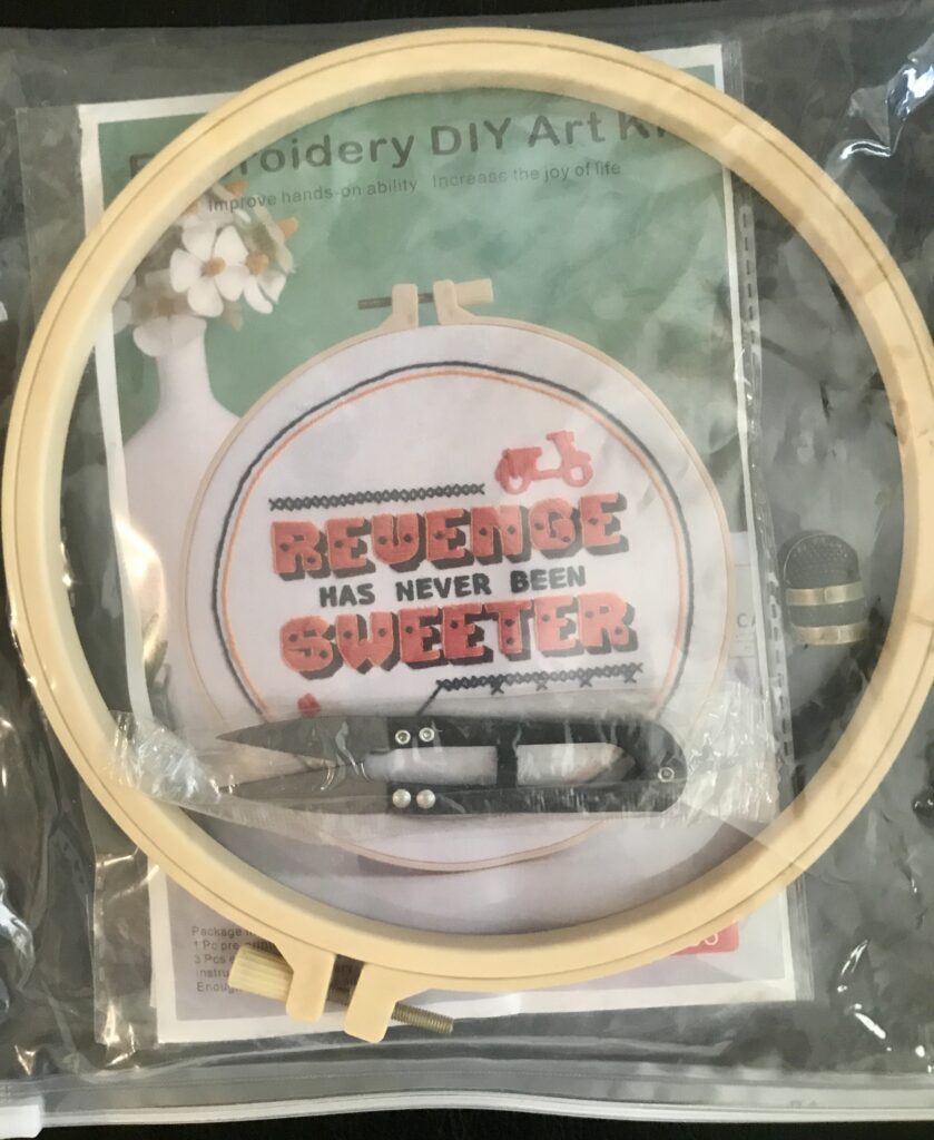 Thelma embroidery kit