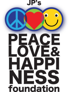 Logo for JP's Peace Love and Happiness Foundation